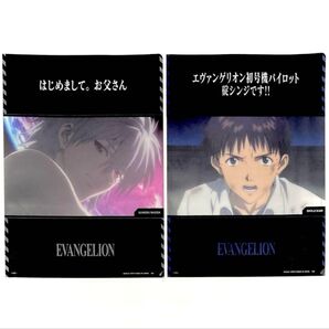 ★非売品★【エヴァ|新劇】〈 クリアファイル 〉《碇シンジ》《渚カヲル》2枚