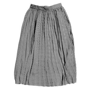 GU《 千鳥格子 ロングスカート 》Mサイズ