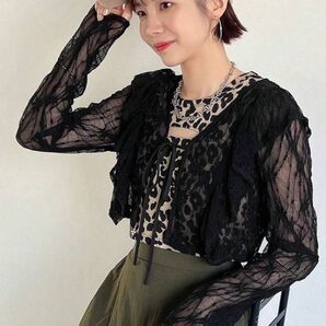 SHEIN シアーカーディガン
