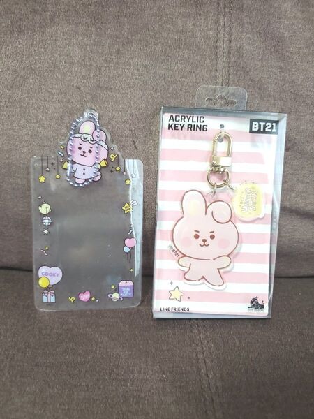 BT21 ジョングク JK グク cooky アクリルキーホルダー カードケース トレカケース 推し活 まとめ売り