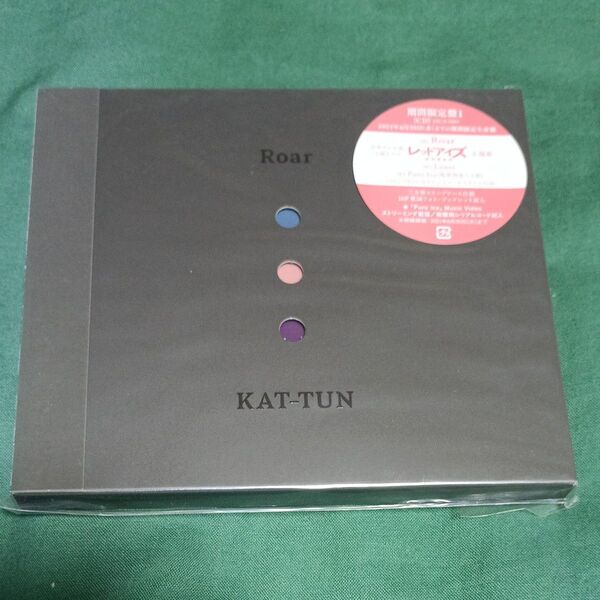 三方背スリーブケース仕様 KAT-TUN CD/Roar 21/3/10発売 【期間限定盤1】