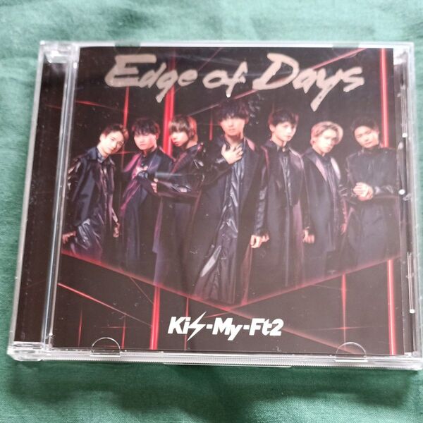 通常盤 (初回仕様) Kis-My-Ft2 CD/Edge of Days 19/11/13発売 オリコン加盟店