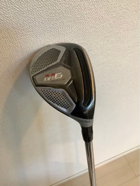 TaylorMade テーラーメイド M6 4U ユーティリティ 22度 REAX STEEL85 FLEX S