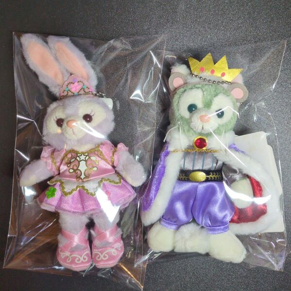 ディズニー ぬいぐるみバッジ くりみ割人形 ジェラトーニ ステラルー