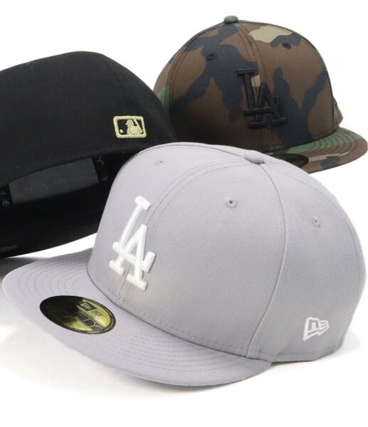 ニューエラ フラットバイザーキャップ MLBドジャース 59FIFTY ニューエラ