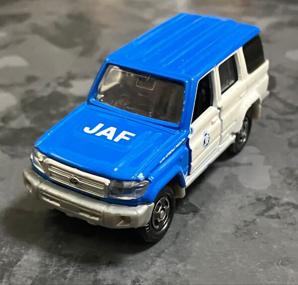 トミカ トヨタ ランドクルーザー70 JAF ミニカー