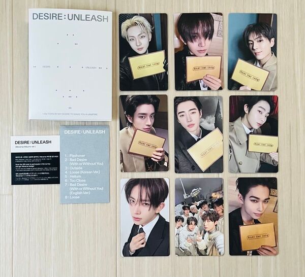 ENHYPEN DESIRE UNLEASH HEESEUNG ヒスン Weverse Albums ver.
