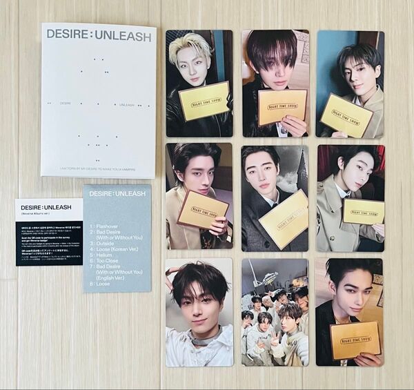 ENHYPEN DESIRE UNLEASH JAY ジェイ Weverse Albums ver.