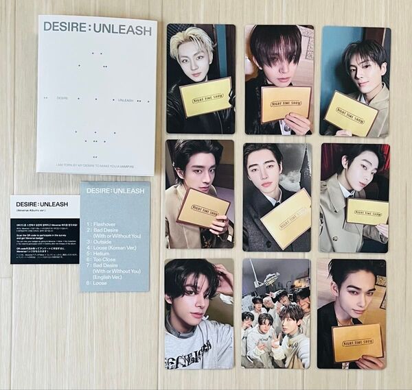 ENHYPEN DESIRE UNLEASH JAKE ジェイク Weverse Albums ver.
