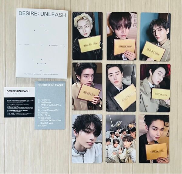 ENHYPEN DESIRE UNLEASH NI-KI ニキ Weverse Albums ver.