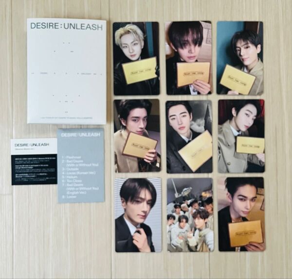 ENHYPEN DESIRE UNLEASH JAY ジェイ Weverse Albums ver.