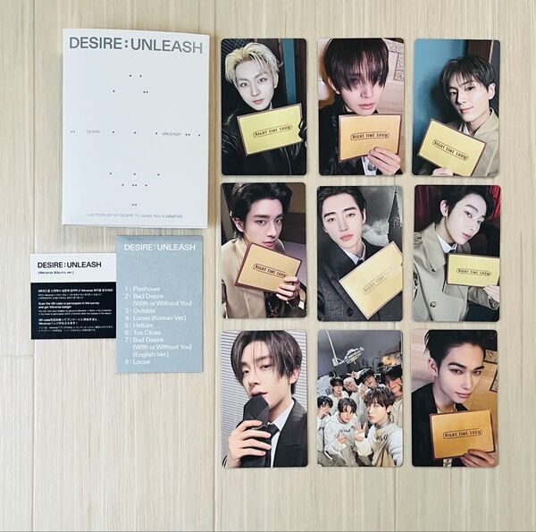 ENHYPEN DESIRE UNLEASH JAKE ジェイク Weverse Albums ver.