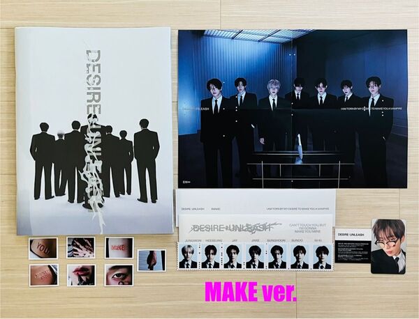 ENHYPEN DESIRE UNLEASH MAKE ver. SUNOO ソヌ