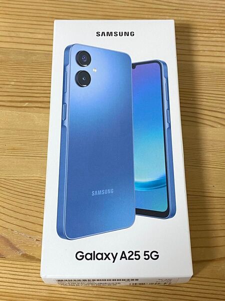 新品開封済み 未使用 SAMSUNG Galaxy A25 5G ライトブルー SIMフリー