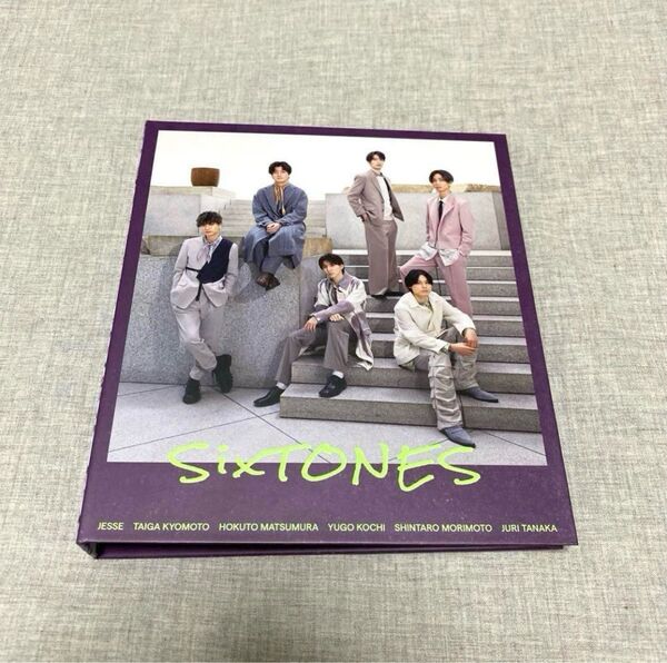 SixTONES ストーンズ グッズ アルバム ケース フォルダー バインダー 写真 フォトブック 紫 アイドル 推し活 推し