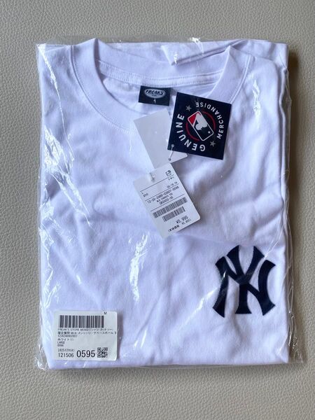 ヘビーウェイトTシャツ ビッグシルエット クルーネックTシャツ/NY MLB/メジャーリーグベースボール 別注 9オンス Lサイズ