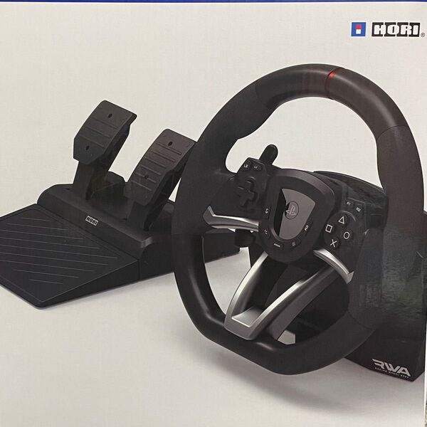 PS5/PS4,PC対応 ホリ レーシングホイール エイペックス ハンドルコントローラー【SONYライセンス商品】 有線接続