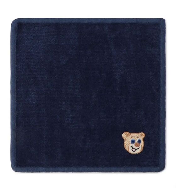ラブラリーバイフェイラー オールドテディ 刺繍ハンカチ
