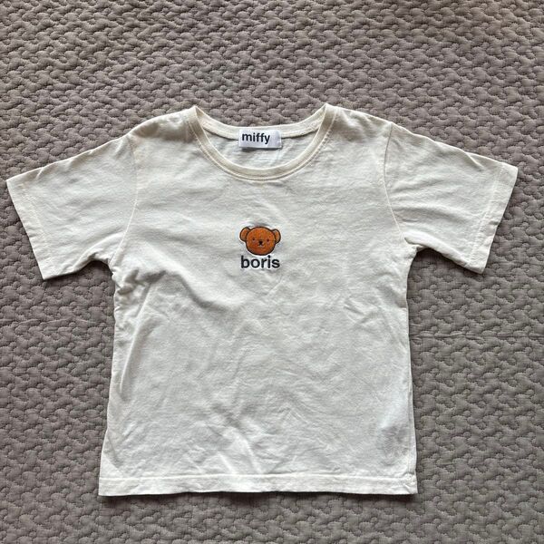 【120cm】ボリス 半袖Tシャツ キッズ 子供 男の子 女の子 ミッフィー トップス