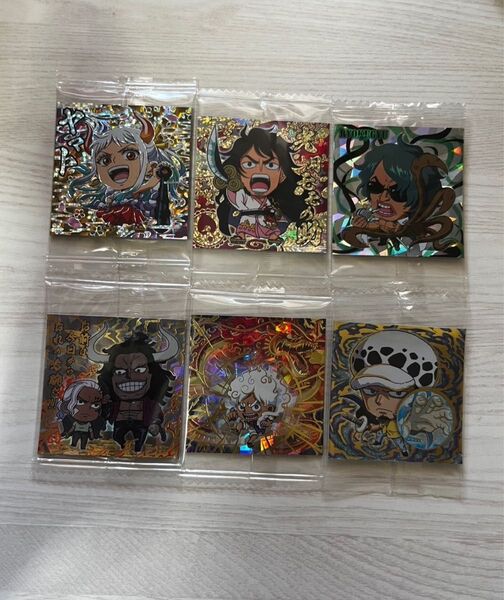 にふぉるめーしょん ワンピース ONE PIECE シールウエハース まとめ売り カイドウ ニカ ルフィ ロー ヤマト モモの助
