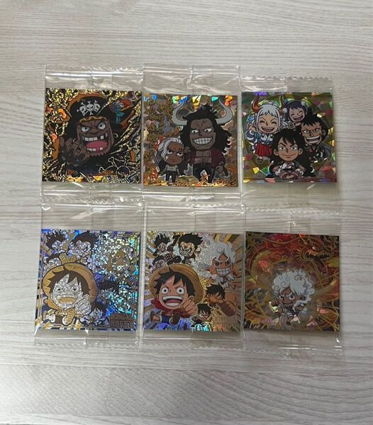 にふぉるめーしょん ワンピース ONE PIECE シールウエハース まとめ売り ニカ ルフィ ギア4 カイドウ 黒ひげ SEC