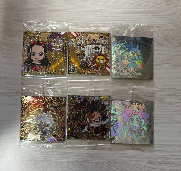 にふぉるめーしょん ワンピース ONE PIECE シールウエハース まとめ売り サニー号 ニカ ルフィ ロビン 麦わらの一味