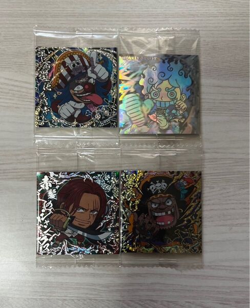 にふぉるめーしょん ワンピース ONE PIECE シールウエハース まとめ売り シャンクス 黒ひげ バギー ニカ ルフィ 四皇