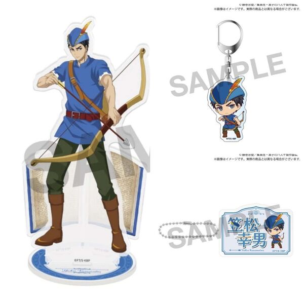 定価【3点】笠松 アクリルスタンド アクキー ポップアップショップ 黒バス