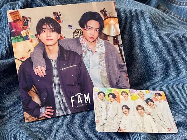 タイムレス timelesz FAM特典 ペアアナザージャケット(菊池&橋本)/トレカ(集合)