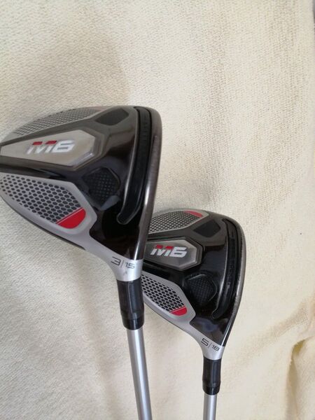 TaylorMade M6 フェアウェイウッド 2本セット 3w 5w SR