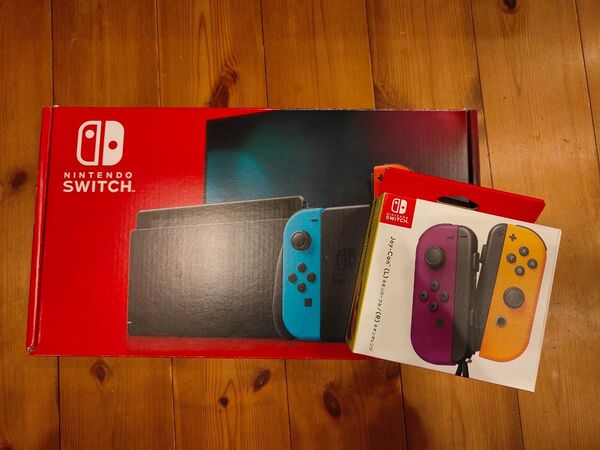 Nintendo Switch ネオンブルーレッド ニンテンドースイッチ バッテリー持続時間が長いモデル Joy-Conセット