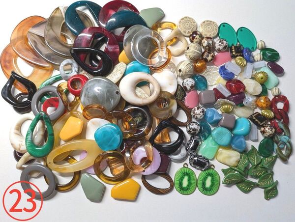 アクリルビーズセット ビーズまとめ売り 大量 ハンドメイド アクセサリー 素材 パーツ 材料