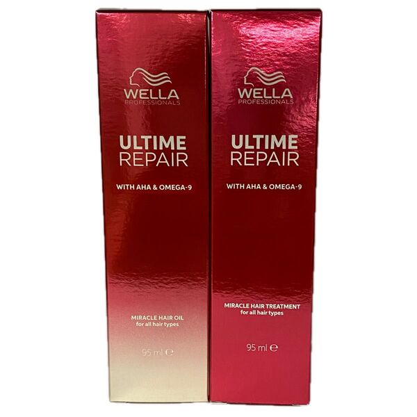 ウエラ アルタイムリペア ミラクルヘアトリートメント (ミストタイプ )95ml ×1本&ミラクルヘアオイル(オイルタイプ)×1本