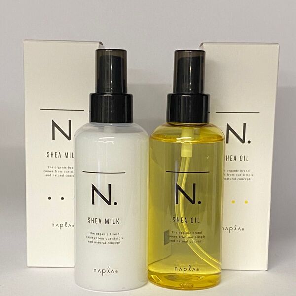 【箱入り】ナプラ N. エヌドット シアオイル150mL×1本シアミルク150ml×1本