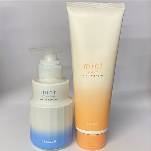 アリミノ ミントフローズンリフレッシュ シャンプー250ml+マスクマイルドリフレッシュ200g