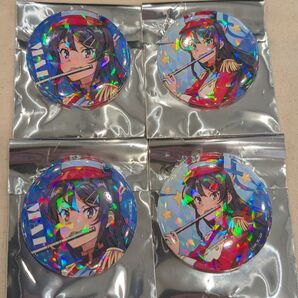 青春ブタ野郎 青ブタ 桜島麻衣 ホログラム缶バッジ 缶バッジ タワーレコード マーチングバンド