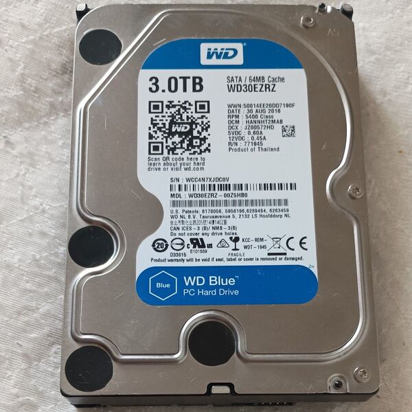 Western Digital 3TB HDD WD30EZRZ