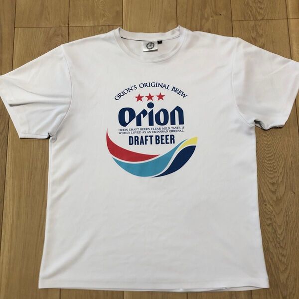 訳あり Orion Beer オリオンビール ロゴTシャツ サイズL