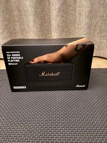 正規品 Marshall Bluetoothスピーカー Emberton3 ブラック&プラス