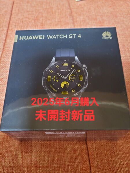 HUAWEI WATCH GT4 46mm ブラック スマートウォッチ