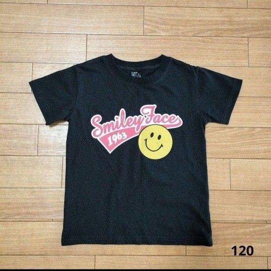 スマイリーフェイス Tシャツ 120