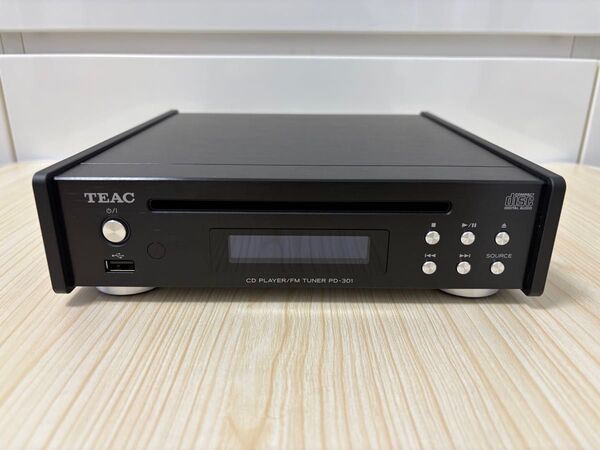TEAC PD-301X/B CDプレーヤー/FMチューナー