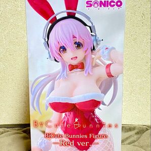 未開封 すーぱーそに子 フィギュア BiCute Bunnies Figure Red ver.