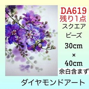DA619ダイヤモンドアートキットpurple…