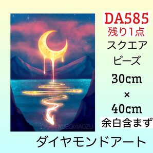 DA585☆ダイヤモンドアートキット☆月のインク