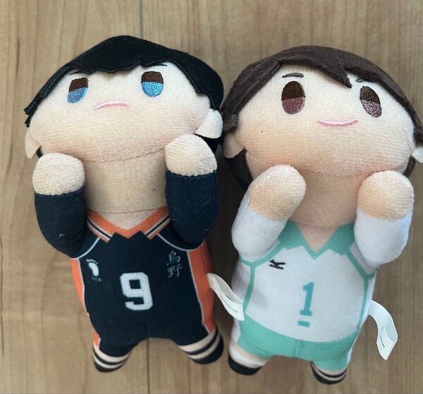 ハイキュー 一番くじ 及川徹 影山飛雄 ぬいぐるみセット