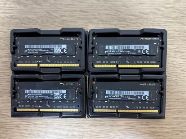 DDR3 16GB (4GB 4枚) PC3L-14900S 1.35V 1.5V メモリ 8GB 06071