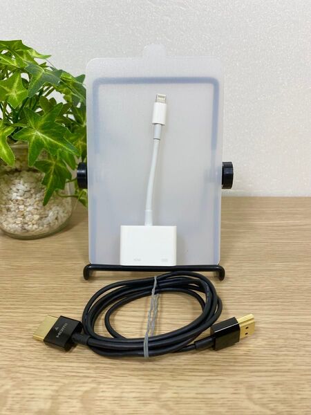 Lightning - Digital AVアダプタ Apple純正品 HDMI変換ケーブル iPhone iPad 06111