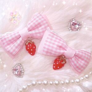 No.2 量産型 地雷系 リボン ヘアアクセサリー