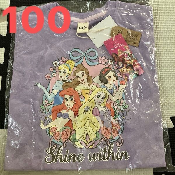 リトシー プリンセス 半袖 Tシャツ 女の子 夏物 ディズニープリンセス ディズニー キッズ 100 半袖Tシャツ